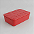 Tupperware Kit Tupperfresh Retangular 1,6 + 2,5 Litros Vermelho - Imagem 6