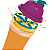 Tupperware Quick Shake 500ml Rosa e Azul - Imagem 2