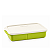 Tupperware Basic Line Com Divisórias 1L Verde - Imagem 1