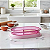 Tupperware Bandeja Premier Oval Rosa - Imagem 3
