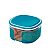 Tupperware Pote Visual Turmalina Policarbonato 700ml - Imagem 2