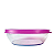 Tupperware Tigela Clear Policarbonato 410ml Uva - Imagem 1