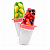 Tupperware Kit Picolé Express Rosa 2 Peças - Imagem 2