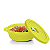 Tupperware Mini Cristalwave Geração II 560ml Amarelo Neon - Imagem 3