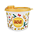 Tupperware Redondinha Floral Queijo Ralado Com Bico Dosador 500ml - Imagem 1