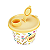 Tupperware Redondinha Floral Queijo Ralado Com Bico Dosador 500ml - Imagem 2