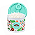 Tupperware Redondinha Floral Coco Ralado Com Bico Dosador 500ml - Imagem 1