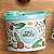 Tupperware Redondinha Floral Coco Ralado Com Bico Dosador 500ml - Imagem 2