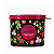 Tupperware Redondinha Floral Tomate 500ml - Imagem 1