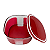 Tupperware Pote Visual Policarbonato 700ml Vermelho - Imagem 3