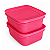 Tupperware Kit Freezer Line 450ml 2 Peças Lychee - Imagem 2