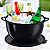 Tupperware Jumbo Criativa 14 Litros Black - Imagem 4