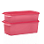 Tupperware Kit Super Fresh Retangular  1,3L + 2,2L - Imagem 1