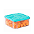 Tupperware Kit Tupperfresh Quadrado 1L + 1,5 Litros Verde Mint - Imagem 2