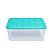 Tupperware Tupperfresh Retangular 2,5 Litros Verde Mint - Imagem 1