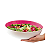Tupperware Tigela Allegra 3,5 Litros Branca e Rosa - Imagem 2