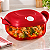 Tupperware Cristal Pop Policarbonato Quadrada 1,2 Litros Chilly - Imagem 2