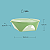 Tupperware Kit Tigela Outdoor 2,5L + Tigela Ideal 400ml Verde - Imagem 4