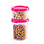 Tupperware Kit Modular Redondo Alegria 440ml Nº 2 + 200ml Nº 1 - Imagem 2