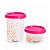 Tupperware Kit Modular Redondo Alegria 440ml Nº 2 + 200ml Nº 1 - Imagem 1