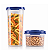 Tupperware Kit Modular Redondo 890ml Nº 4 + 200ml Nº 1 - Imagem 4