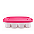 Tupperware Forma de Gelo Freezer Line 12 Cubos Rosa - Imagem 1