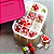 Tupperware Forma de Gelo Freezer Line 12 Cubos Rosa - Imagem 3