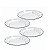 Tupperware Kit Prato Prisma Policarbonato 4 Pecas Transparente - Imagem 1