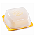Tupperware Queijeira Smart Amarela - Imagem 1
