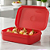 Tupperware Visual Box Grande 2,3 Litros Vermelho - Imagem 2