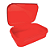 Tupperware Visual Box Grande 2,3 Litros Vermelho - Imagem 3