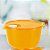 Tupperware Cristalwave Redondo 2 Litros Laranja - Imagem 1