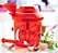 Tupperware Power Chef 1,35 Litros Importado Vermelho - Imagem 2