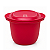 Tupperware Instant Massa Plus 3 Litros Redonda Vermelha - Imagem 1