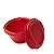 Tupperware Instant Massa Plus 3 Litros Redonda Vermelha - Imagem 4