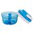 Tupperware Turbo Chef 300ml Azul Policarbonato - Imagem 3