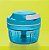 Tupperware Turbo Chef 300ml Azul Policarbonato - Imagem 2