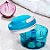 Tupperware Turbo Chef 300ml Azul Policarbonato - Imagem 4