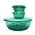 Tupperware Tigelas Design Verde 3 Pecas - Imagem 1