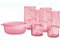 Tupperware Copo e Tigela Premier Candy Rosa - Imagem 1