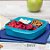 Tupperware Basic Line 550ml Com Divisórias Azul - Imagem 6