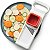 Tupperware Super Chef Mini Fatiador Branco e Vermelho - Imagem 2