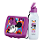 Tupperware Minnie Eco Garrafa 500ml e Porta Sanduiche Roxo - Imagem 1