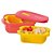 Tupperware Cristalwave Retangular com Bandeja 2,3 Litros - Imagem 1