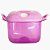 Tupperware Cristal Pop Policarbonato Quadrada 1,9 Litros - Imagem 1