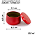 LATA DE ALUMINIO JADID GRANDE 160 ml - VERMELHO - Imagem 1