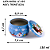 LATA VELA NATAL NOEL TRENO AZUL 130 ml - LC-193 - Imagem 1