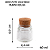 POTE MINI VIDRO GELEINHA 40 ml - TAMPA ROLHA - Imagem 3
