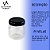POTE MINI VIDRO GELEINHA 40 ml - TAMPA PRETA - Imagem 2