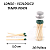 VIDRO FOSFORO LONGO 5,0 cm VERDE - 20 PALITOS - TP PRATA - Imagem 1